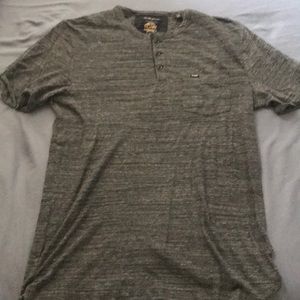 Superdry Men’s Henley T-Shirt Size Medium